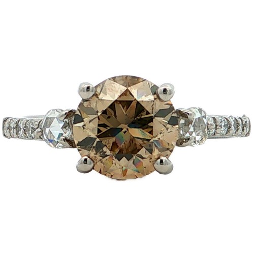 004ct 34ct diamond ring - 2.004ct,