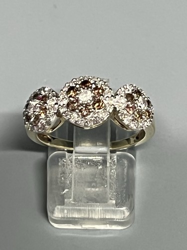 9ct gold cognac - cognac, diamond