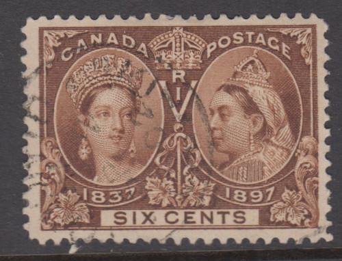 Canada scott 6 cent - #55,