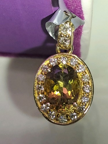 Golden tanzanite diamonds - tanzanite, &
