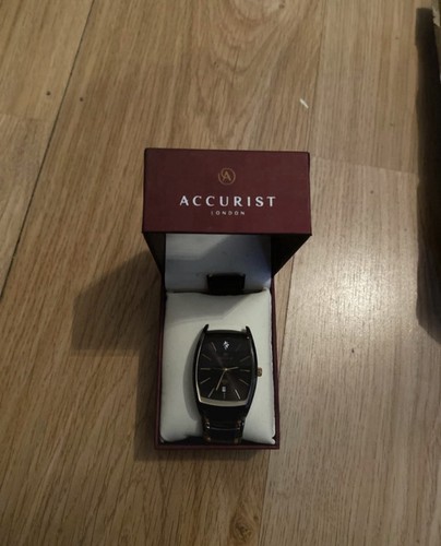 Accurist mens watch with brown - mens,