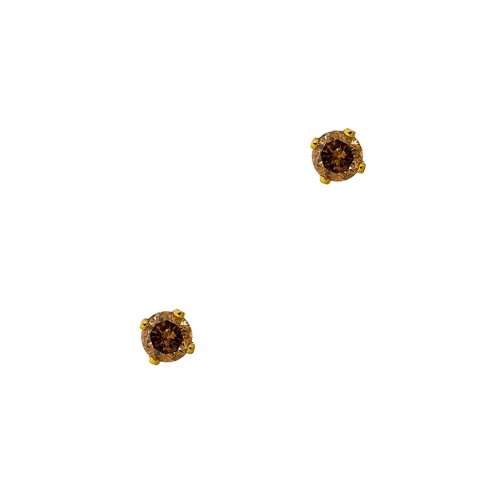 Pre owned 14ct gold brown - 14ct,