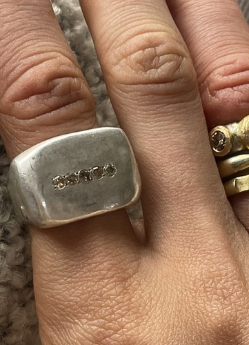 Rosa maria chunky - maria, silver