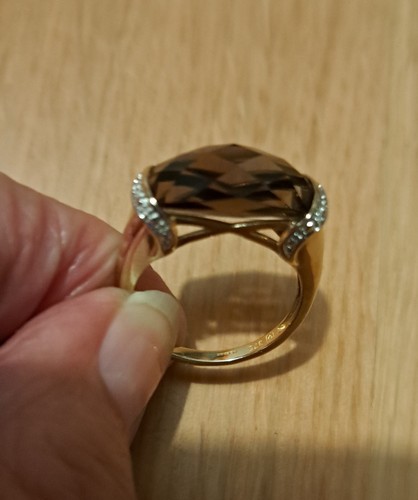 9ct gold smokey - gold, &