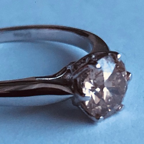 Natural brown diamond 18ct - diamond,