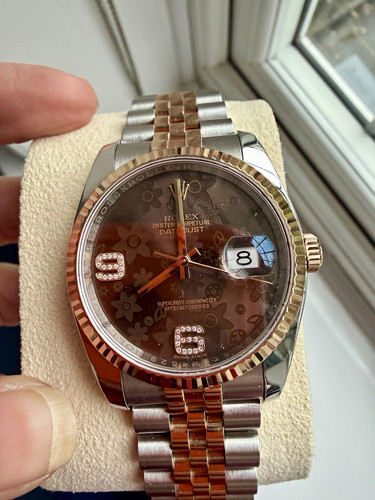 Rolex datejust 36mm rose gold - datejust,