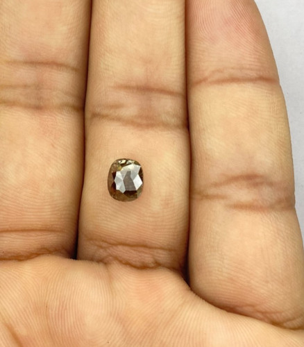 43cts brown color - 7, oval