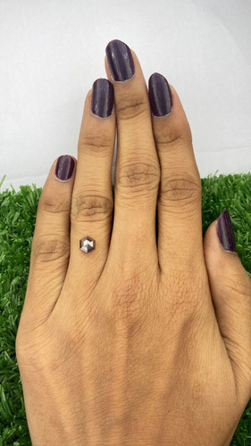 Diamond hexagon natural - diamond,