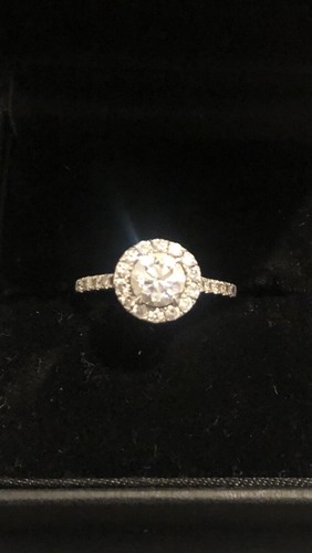 Platinum halo diamond - halo,