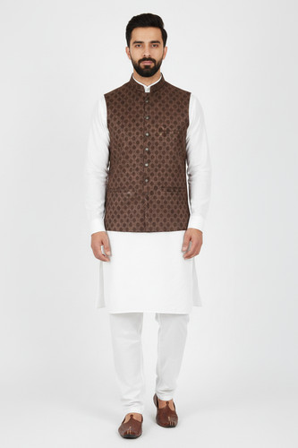 Men brown diamond design - men's,