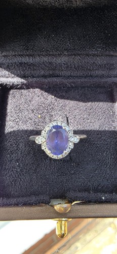 Browns royal tanzanite oval - royal,
